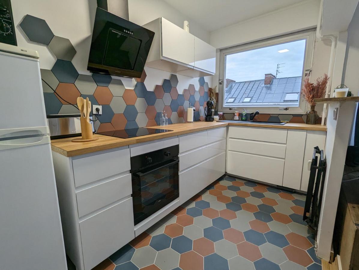 Appt Cosy En Coeur De Ville Proche Lille - 15 Min Tourcoing Extérieur photo